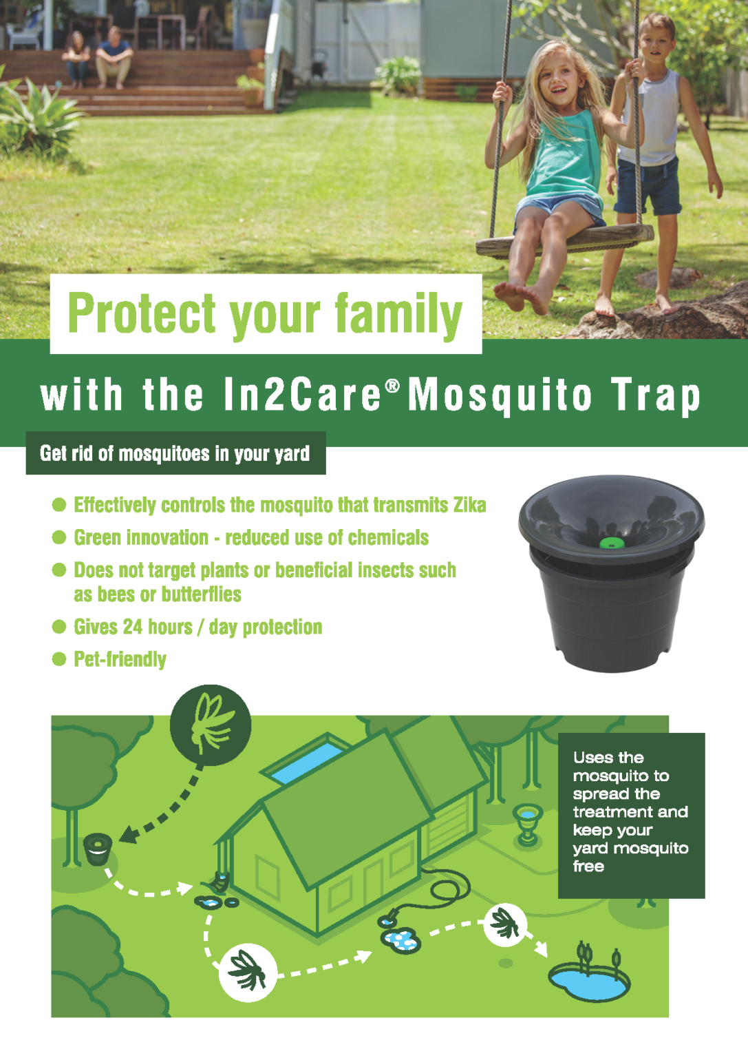 protect your family from mosquitoes